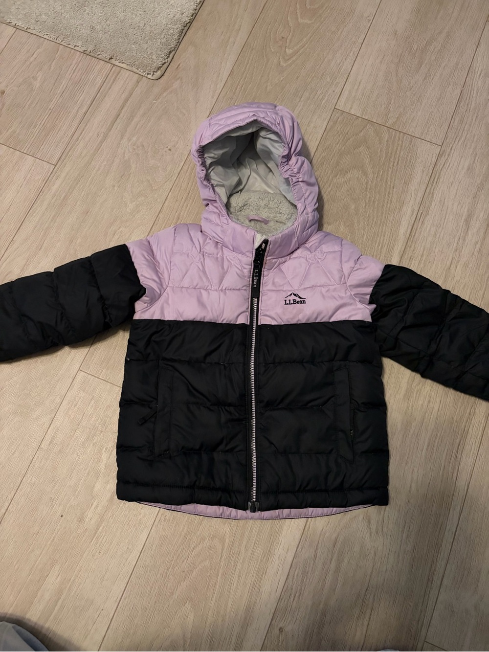 L.L. Bean Girls' Goose Down winter jacket 4T